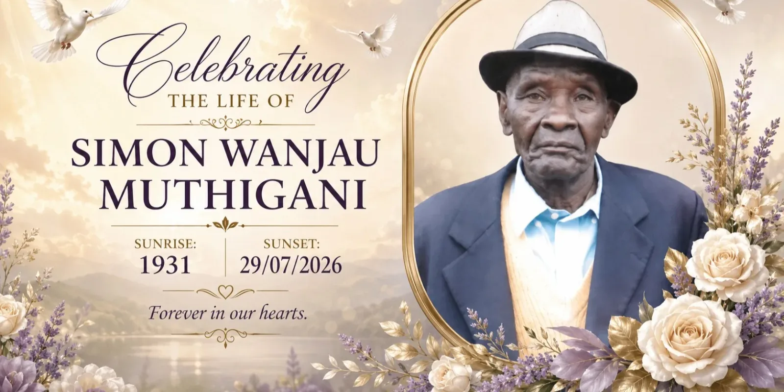 Cover image for SIMON WANJAU MUTHIGANI