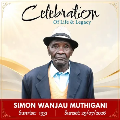 Portrait of SIMON WANJAU MUTHIGANI